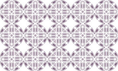 ornamental circle crosses texture overlay pattern seamless