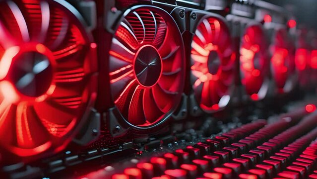 Barn houses the cutting-edge technology driving the profitable world of crypto mining