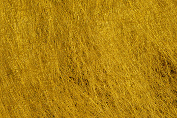 金色の和紙のクローズアップ