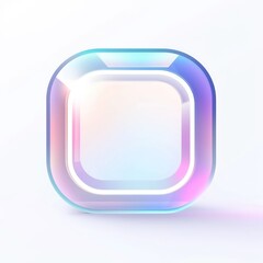 extended Reality rounded glass logo design