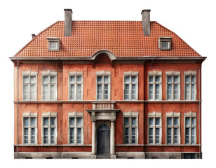 Fototapeta premium PNG Copenhagen building architecture window.