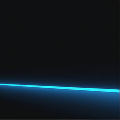 Blue blue spectrum lights tech black party club neon lights abstract wave technology background, black background. wide banner, poster, website, video editing, background. ai