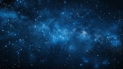 Abstract network grid with glowing blue nodes and lines, representing digital connectivity and data network in cyberspace.