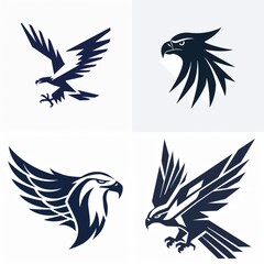 Stylized eagle logo