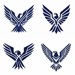 Stylized eagle logo