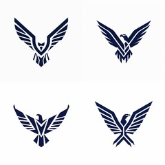 Stylized eagle logo