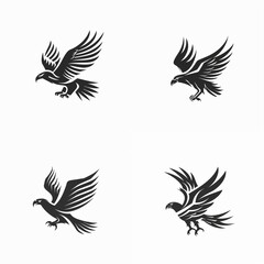 Stylized eagle logo