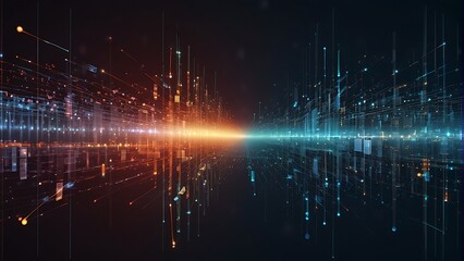 Obraz premium Connecting Worlds: Celebrating ICT Advancements