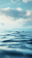 a dusky Sky blurry water texture blue background in vivid color