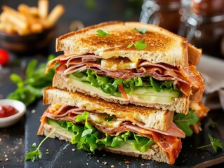 double decker club sandwich