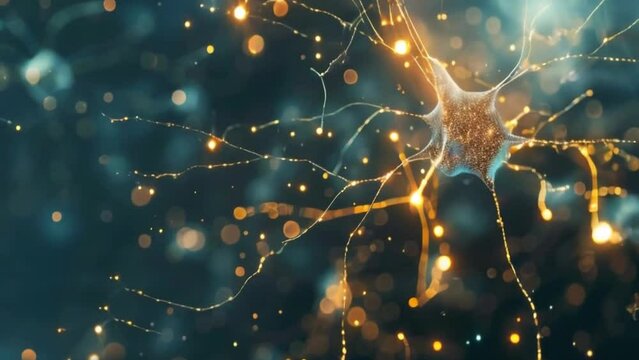 AI, Machine learning visualization as human brain neurons digital nervous technology concept, machine deep learning science artificial intelligence technology network exchange, futuristic innovation.