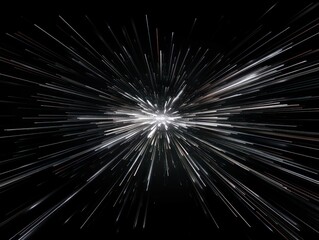  white light effect extreme speed over black background