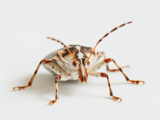 bug insect on white background