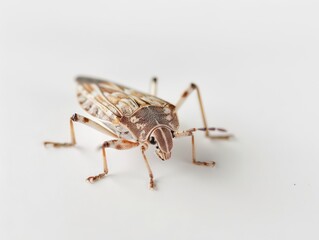 bug insect on white background