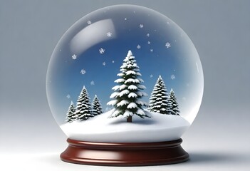 Snow globe ai image (9)