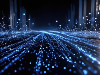 Obraz premium fiber optic fiber