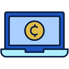 Laptop, Notebook Colored Icon sets