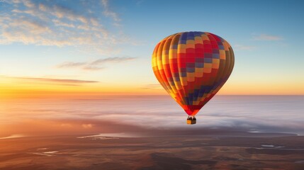 Obraz premium Colorful balloons. Hot Air Balloon Flight