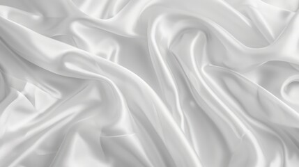 Obraz premium silk white texture background