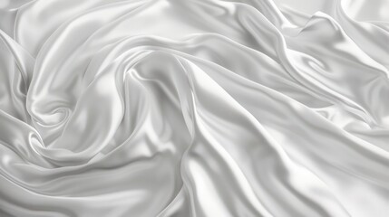 Obraz premium silk white texture background