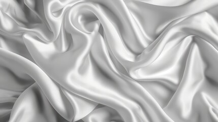 Obraz premium silk white texture background