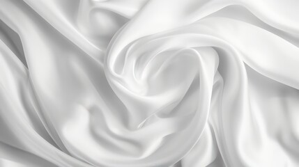 Obraz premium silk white texture background