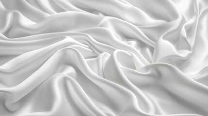 Obraz premium silk white texture background