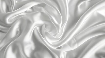 Obraz premium silk white texture background