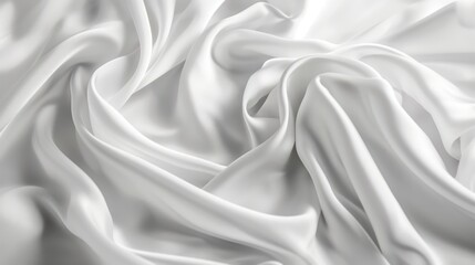 Obraz premium silk white texture background