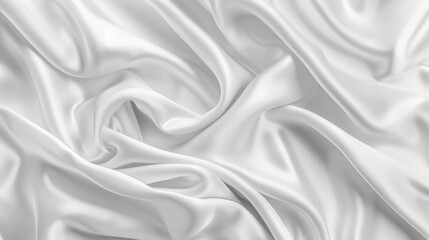 Obraz premium silk white texture background