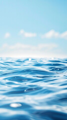 a light Sky blurry water texture blue background with high clarity
