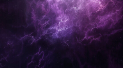 Stunning dark purple galaxy background with glowing stars