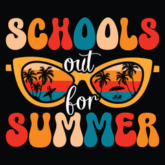 Schools Out For Summer Shirt design