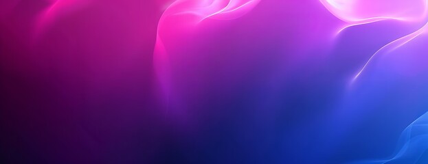 Obraz premium Abstract gradient background with blurred neon blue, purple and pink colors