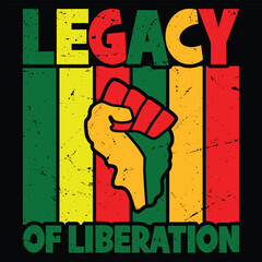 Legacy of Liberation Shirt design