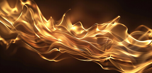 Gentle earthy khaki waves abstracted into flames suitable for a subtle earthy background