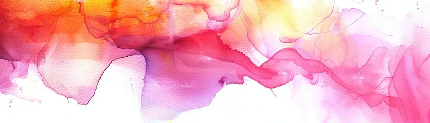 Obraz premium A cute creative cyber minimal charismatic watercolor painting innovatively captures the essence of futurism