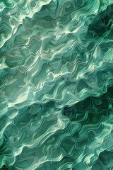 Light sea green waves styled as abstract flames ideal for a natural refreshing background