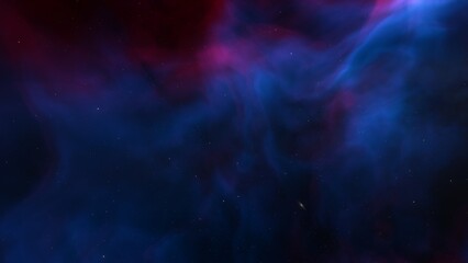 bright nebula, nebula in space, majestic red-purple nebula, beautiful space background 3D render
