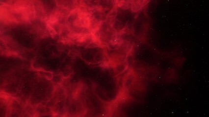 red-violet nebula in outer space, horsehead nebula, unusual colorful nebula in a distant galaxy, red nebula 3d render
