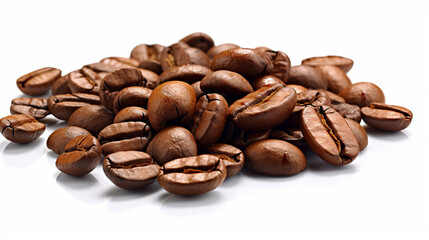 Naklejka premium Illustrative coffee beans