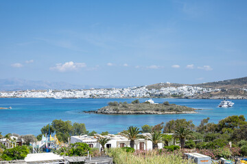 Naousa town in paros greece