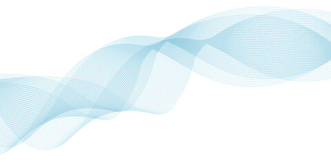 Fototapeta premium Abstract vector background with smooth color wave. Smoke wavy lines. vektor