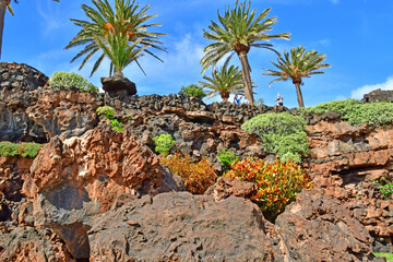 Lanzarote, Canary Islands - march 15 2024 : the touristy island