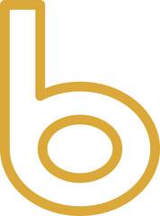 English Alphabet design signs 