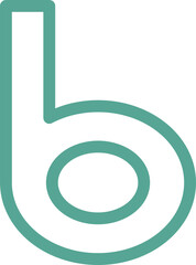 English Alphabet design signs 