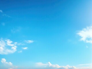 blue sky with clouds