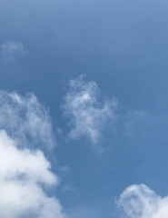 Obraz premium blue sky with clouds