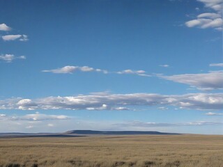 landscape with clouds