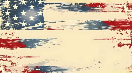 Patriotic Backdrop for Presidents Day Healthcare Hours